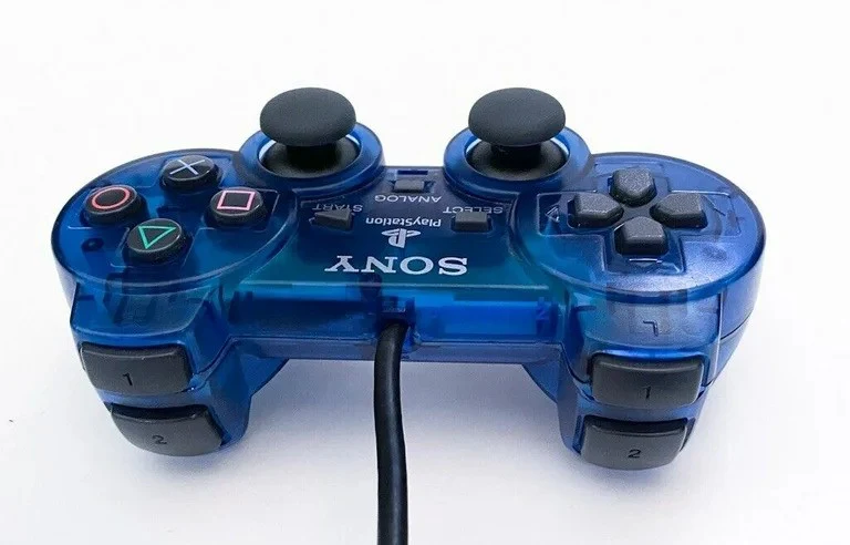 Playstation 2 Dualshock 2 Controller - Ocean Blue - Image 3