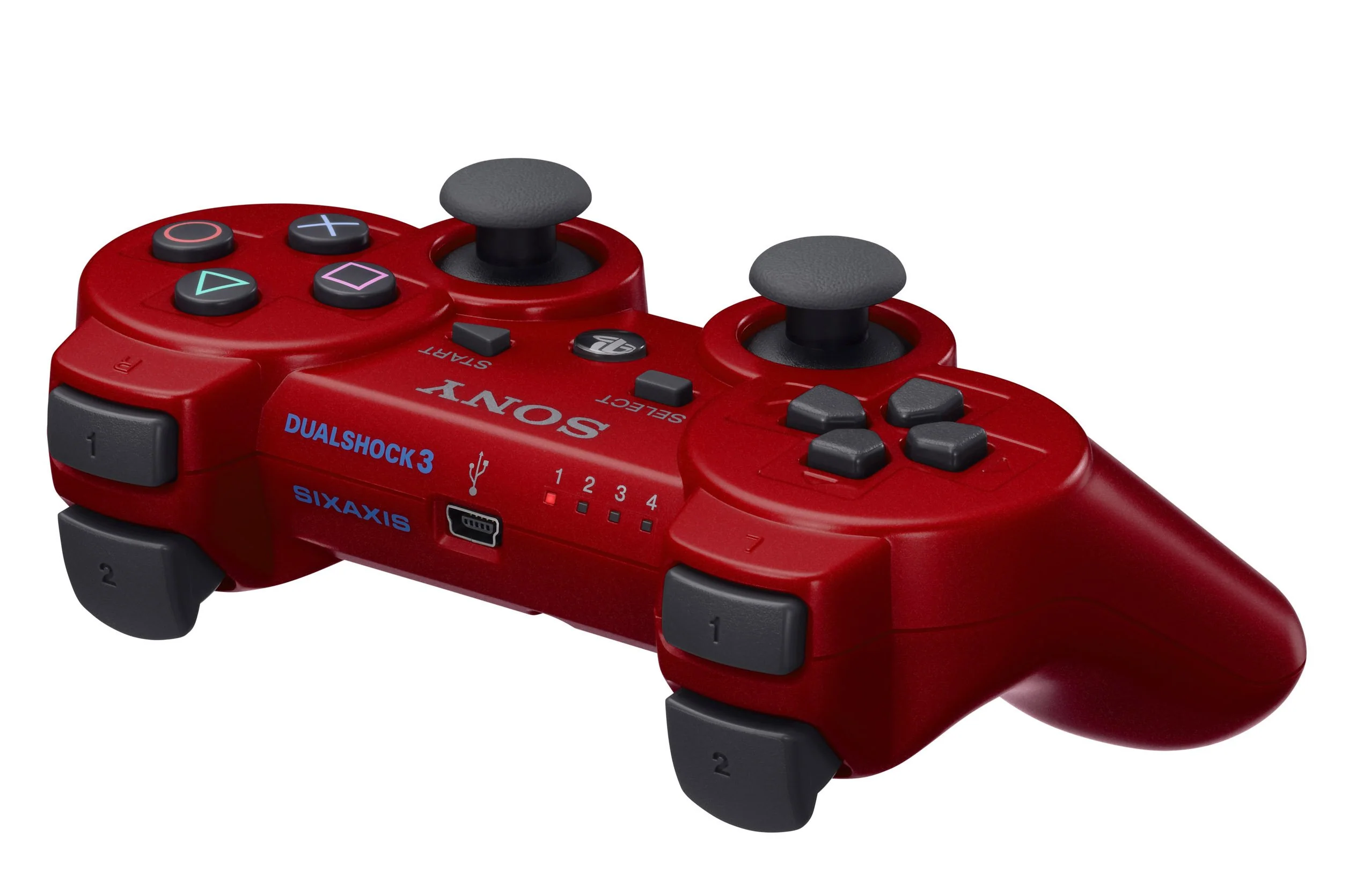 PlayStation 3 Dualshock 3 Wireless Controller - Red - Image 2
