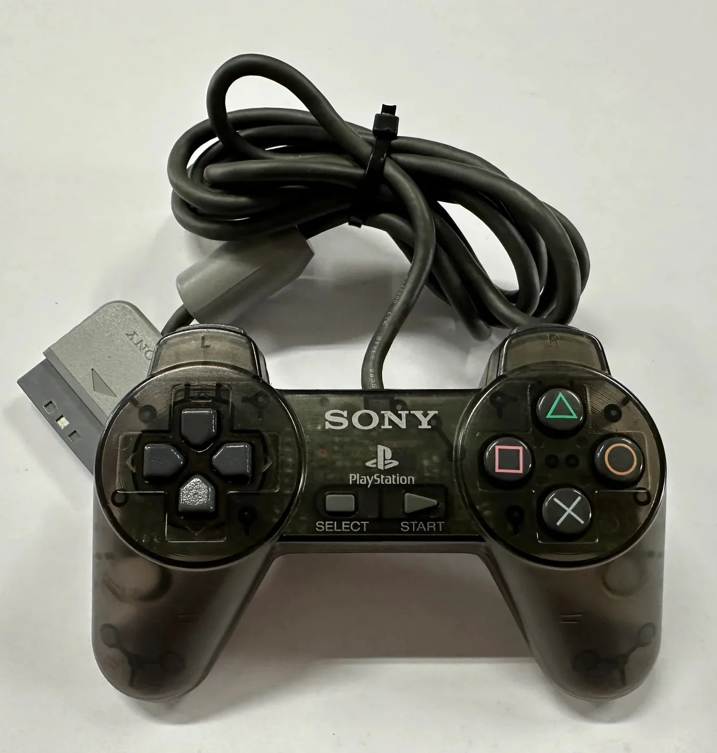 Playstation Controller (Non-Dualshock) - Clear Black - Image 2