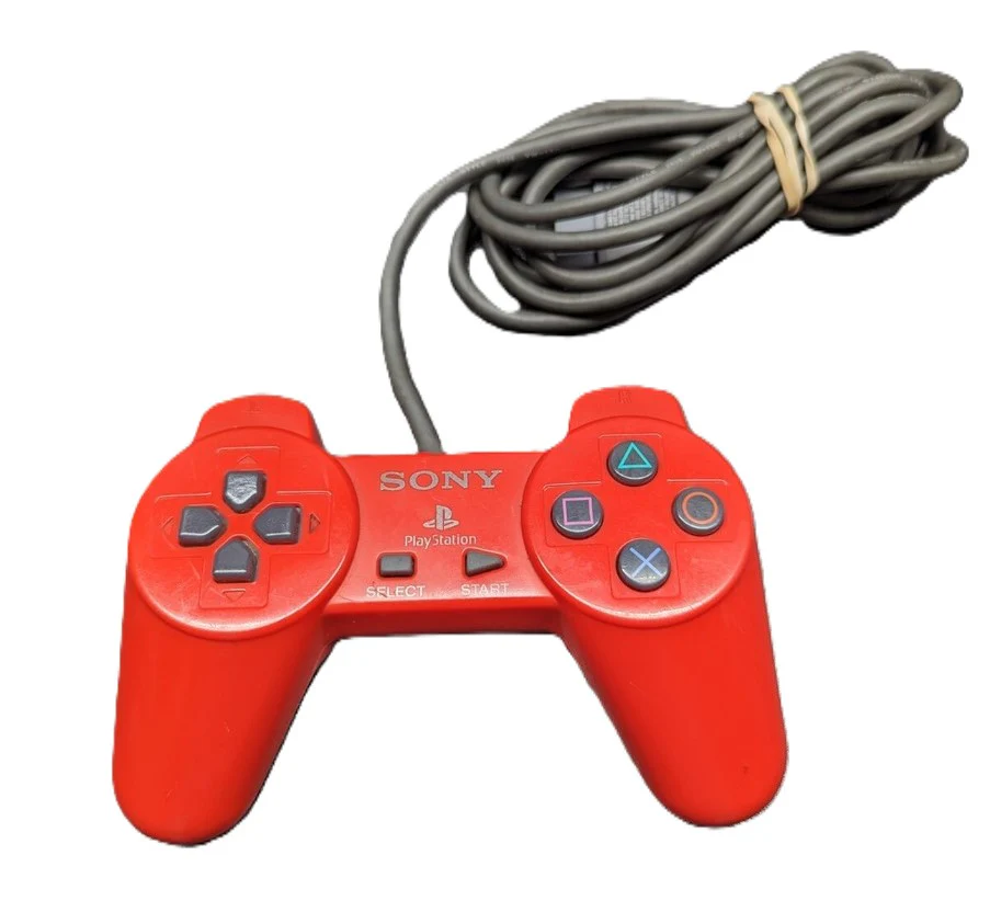 Playstation Controller (Non-Dualshock) - Red - Image 2