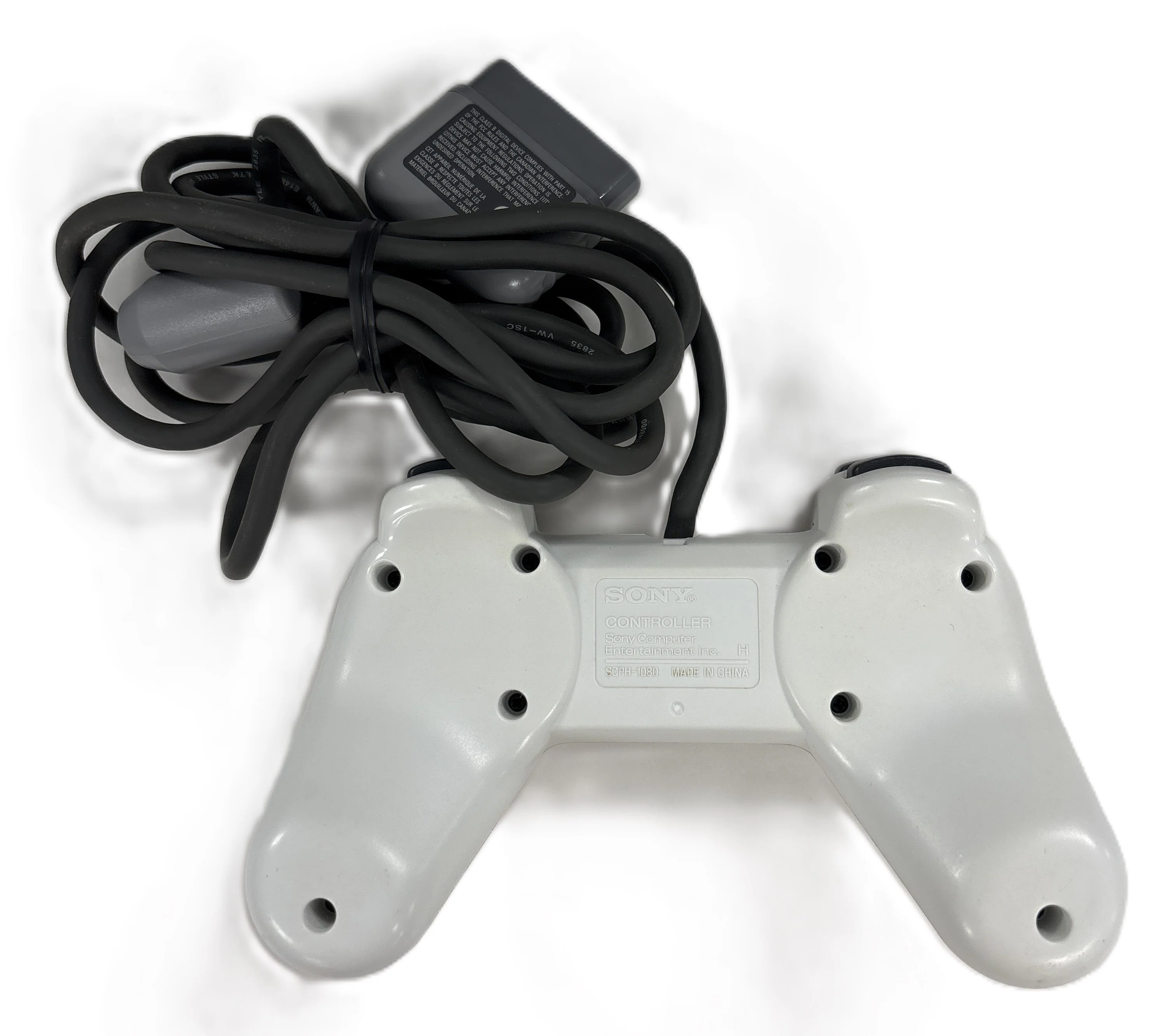 Playstation Controller (Non-Dualshock) - White - Image 2