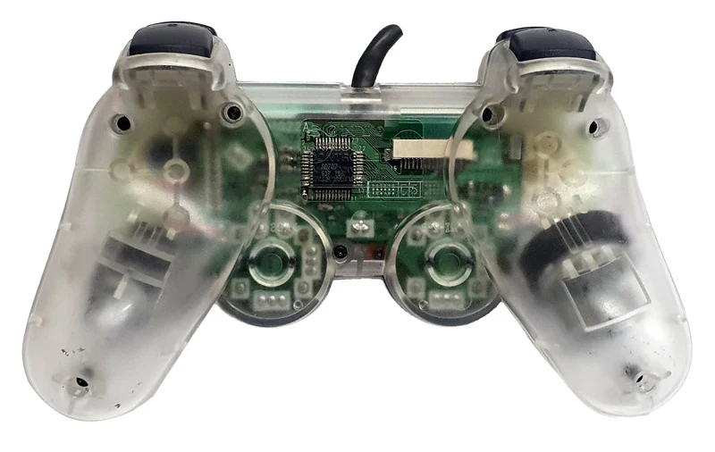 Playstation Dualshock Analog Controller - Clear - Image 3