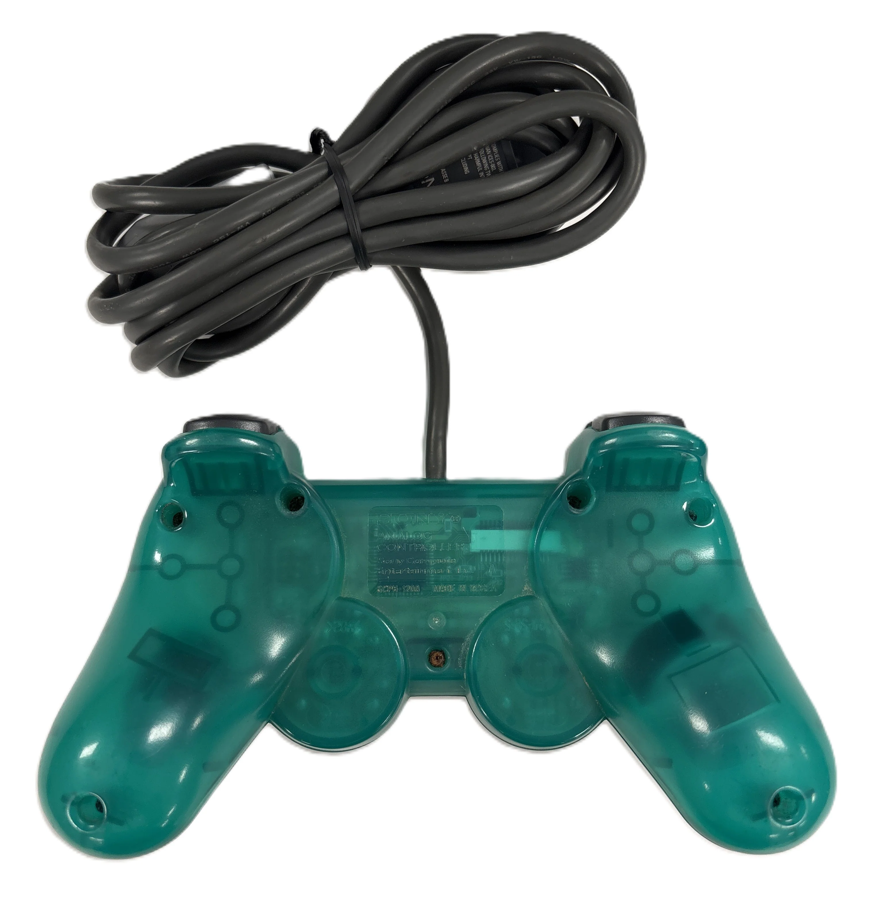 Playstation Dualshock Analog Controller - Emerald Green - Image 2