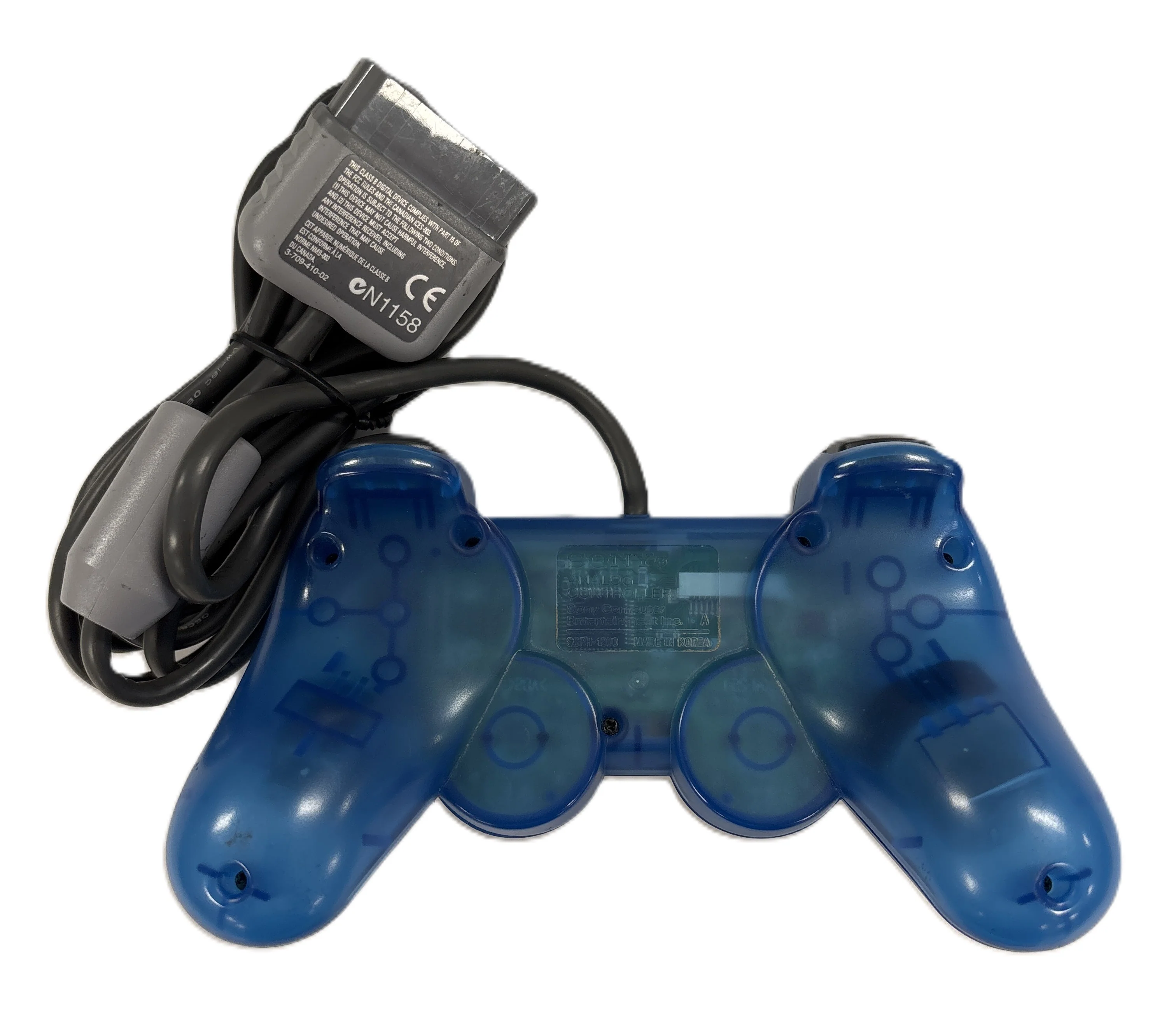 PlayStation Dualshock Controller - Transparent Blue - Image 2