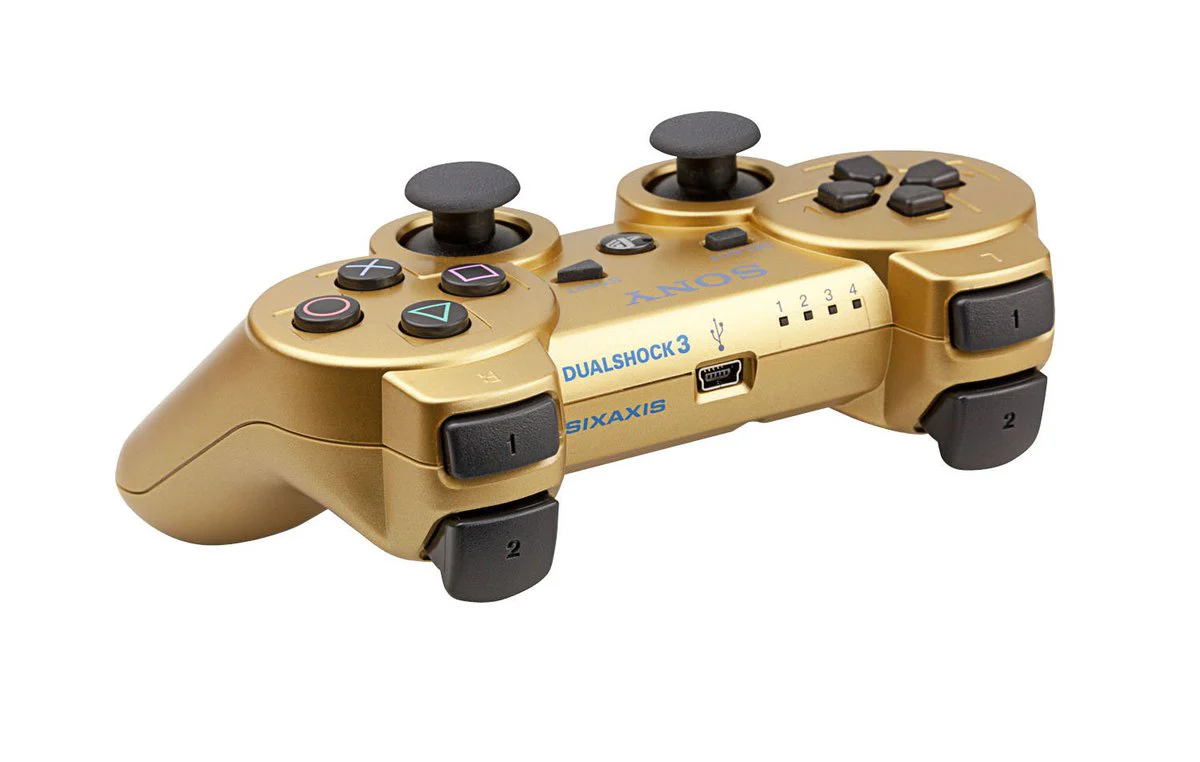 PlayStation 3 Dualshock 3 Wireless Controller - Gold - Image 2