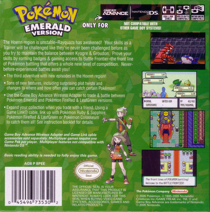 Pokemon Emerald Version - Image 2