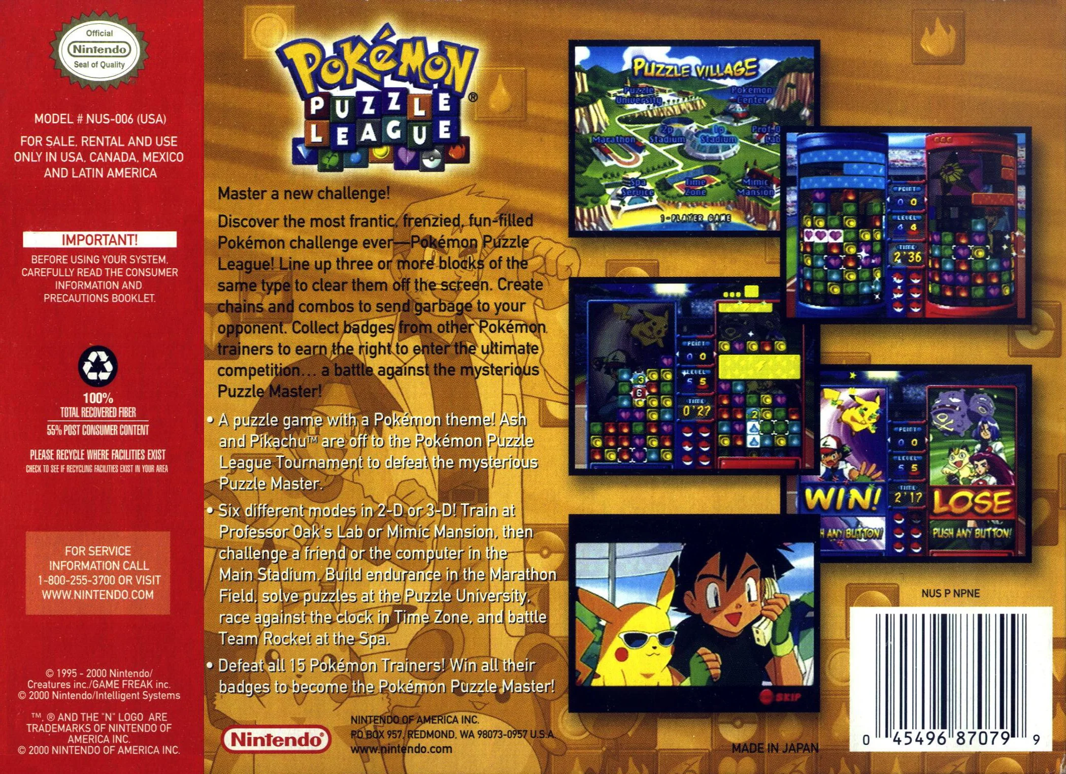 Pokemon Puzzle League - Image 2