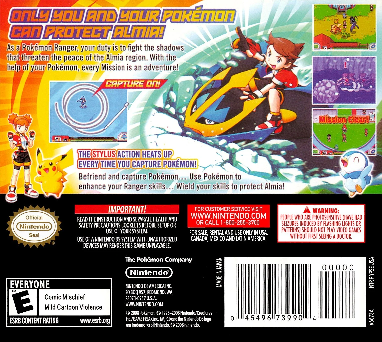 Pokemon Ranger: Shadows of Almia - Image 2