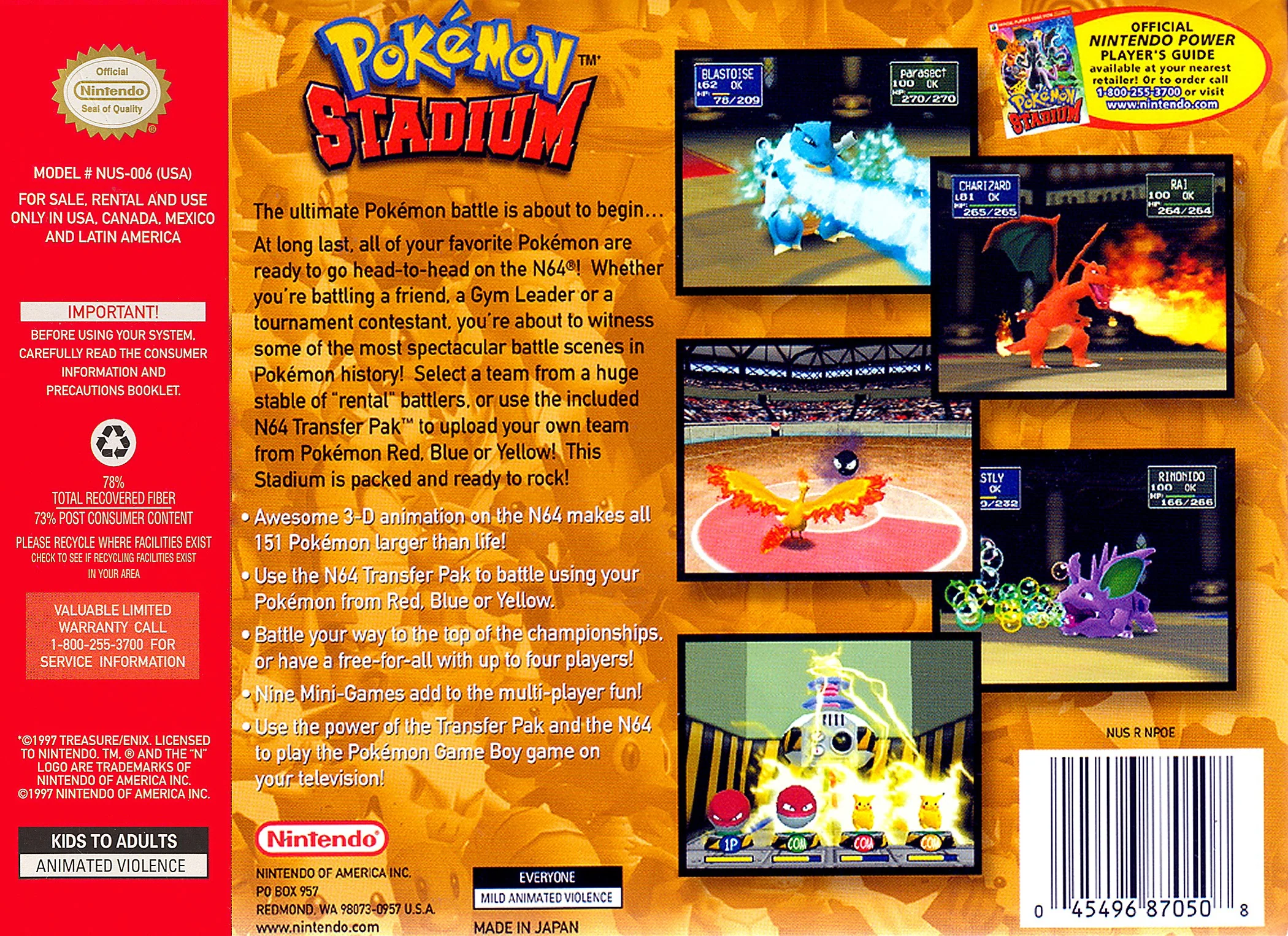 Pokemon Stadium - Image 2