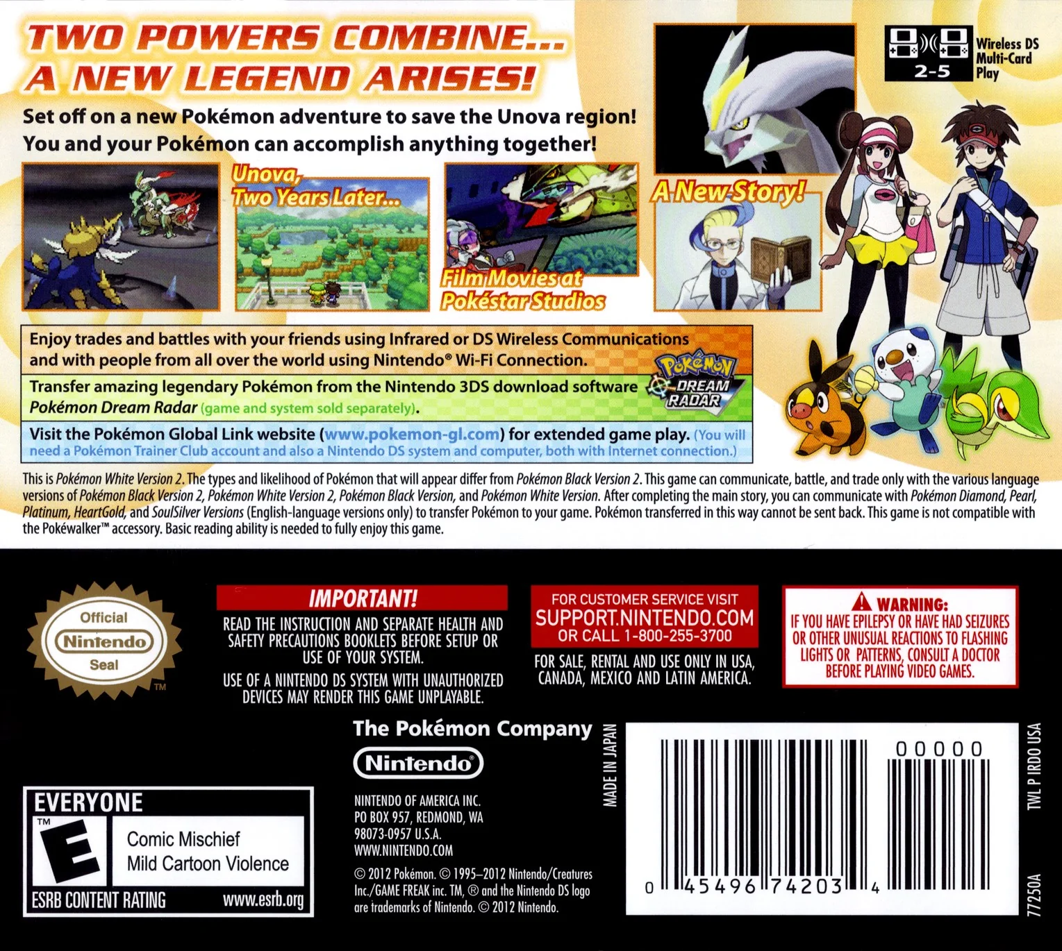 Pokemon White Version 2 - Image 2