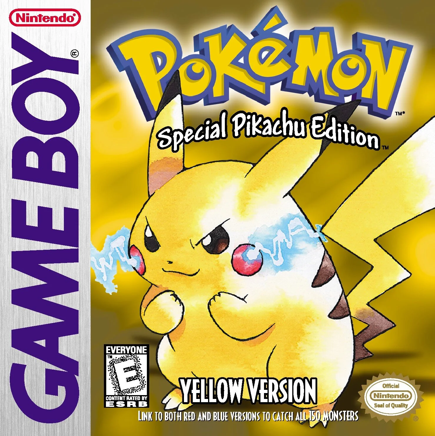Pokemon Yellow Version for Game Boy