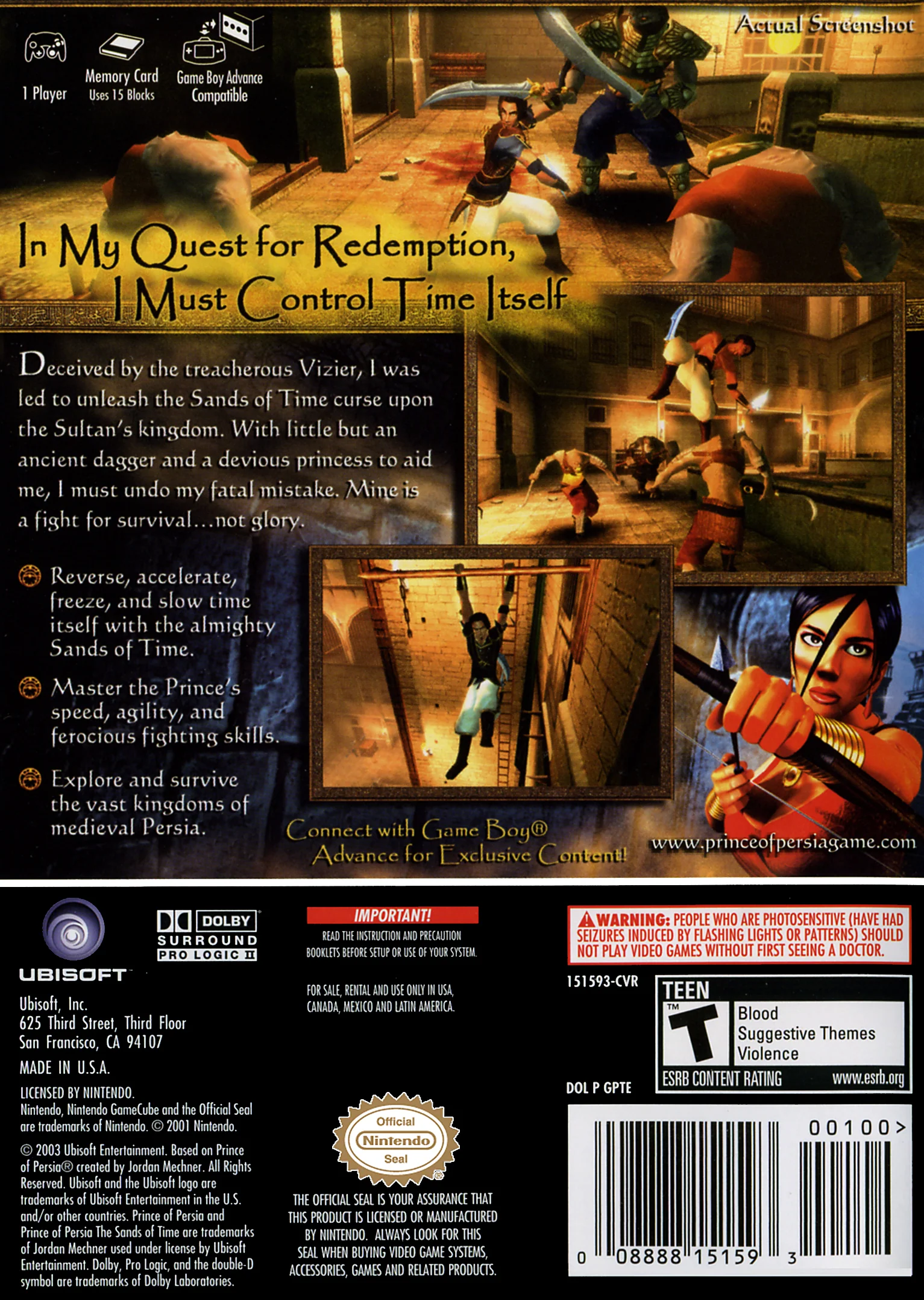 Prince of Persia Sands of Time - Image 2