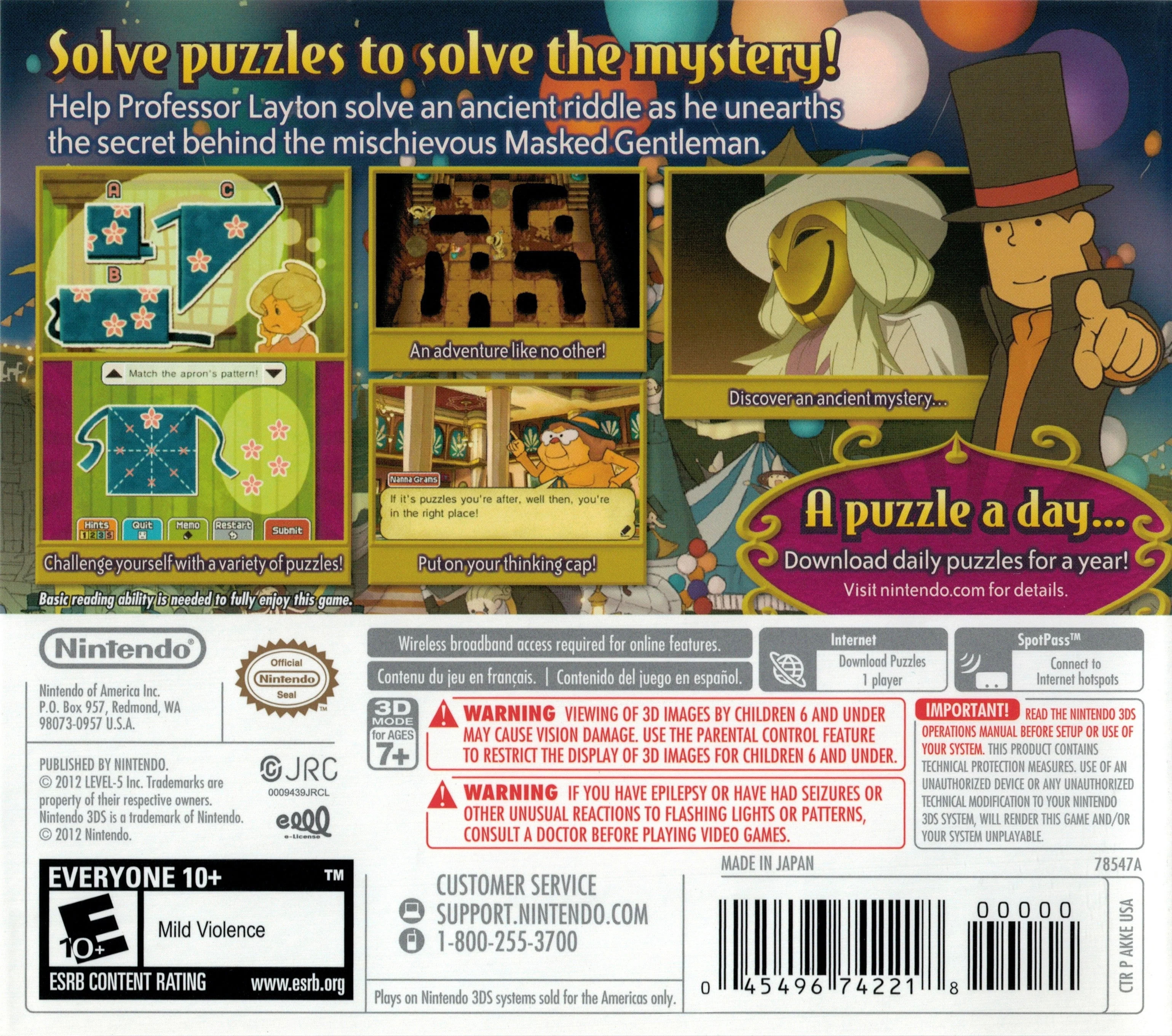 Professor Layton and The Miracle Mask - Image 2