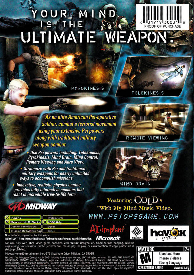 Psi-Ops Mindgate Conspiracy - Image 2