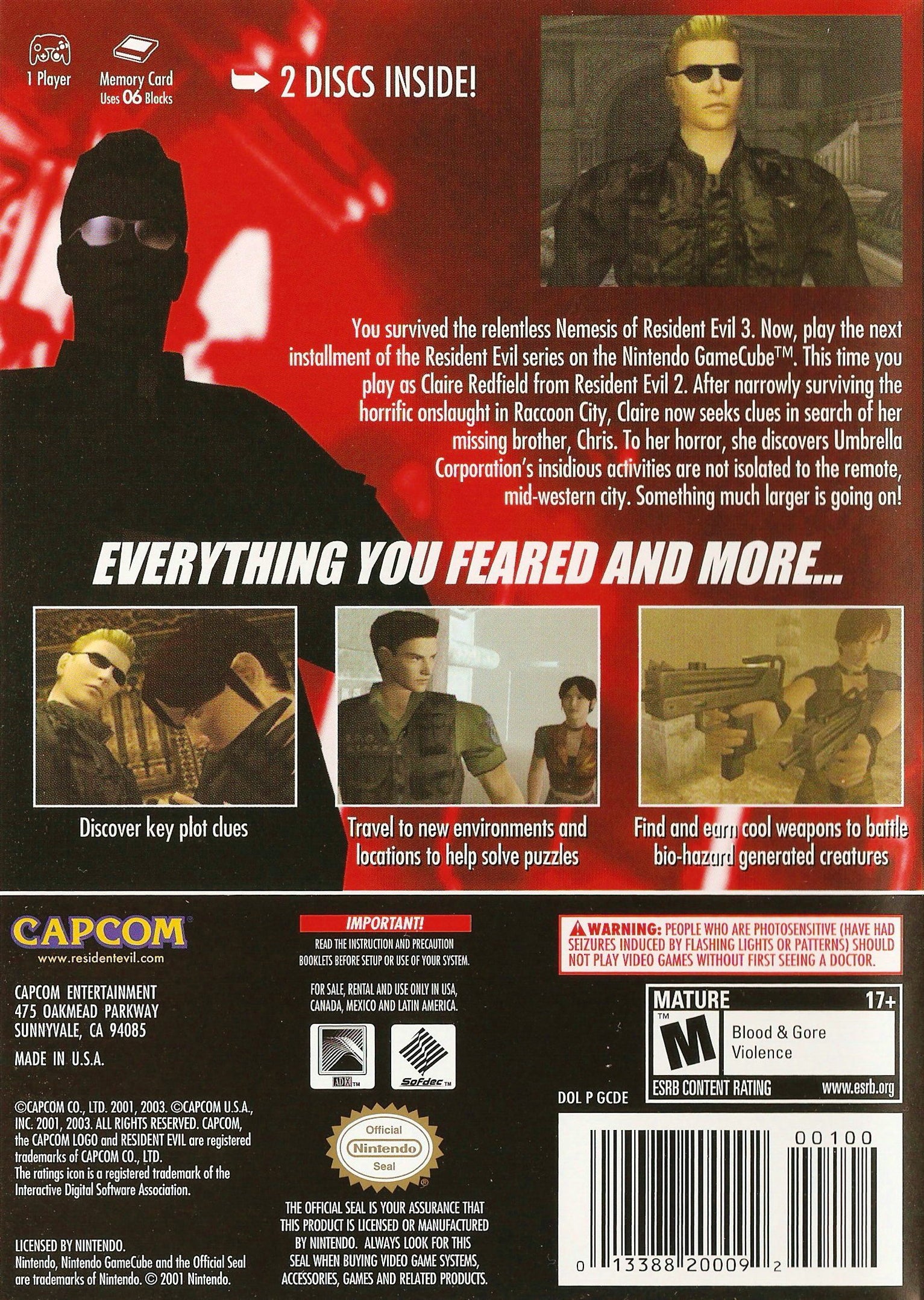 Resident Evil Code Veronica X [2 Discs] - Image 2