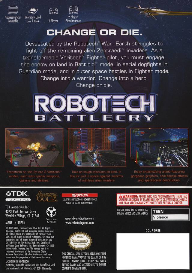 Robotech Battlecry - Image 2
