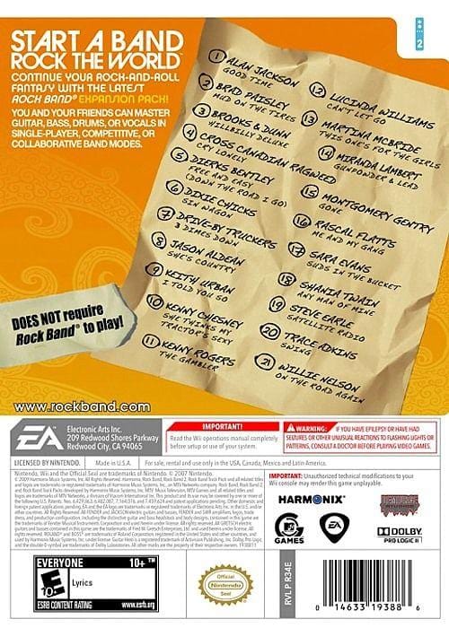 Rock Band: Country Track Pack - Image 2