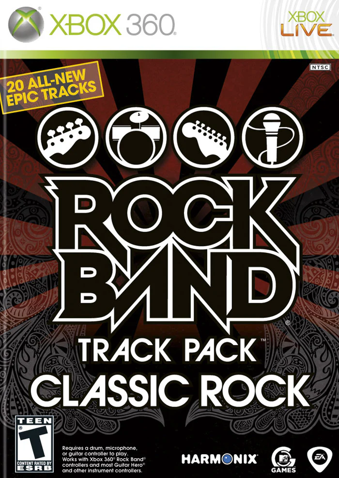 Rock Band Track Pack: Classic Rock