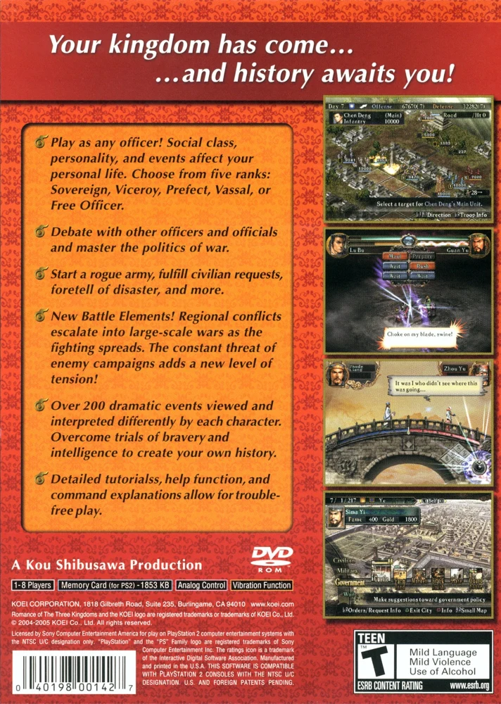 Romance of the Three Kingdoms X - Image 2