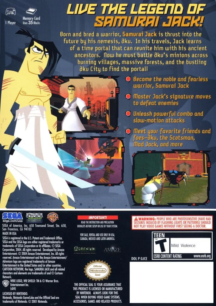 Samurai Jack Shadow of Aku - Image 2