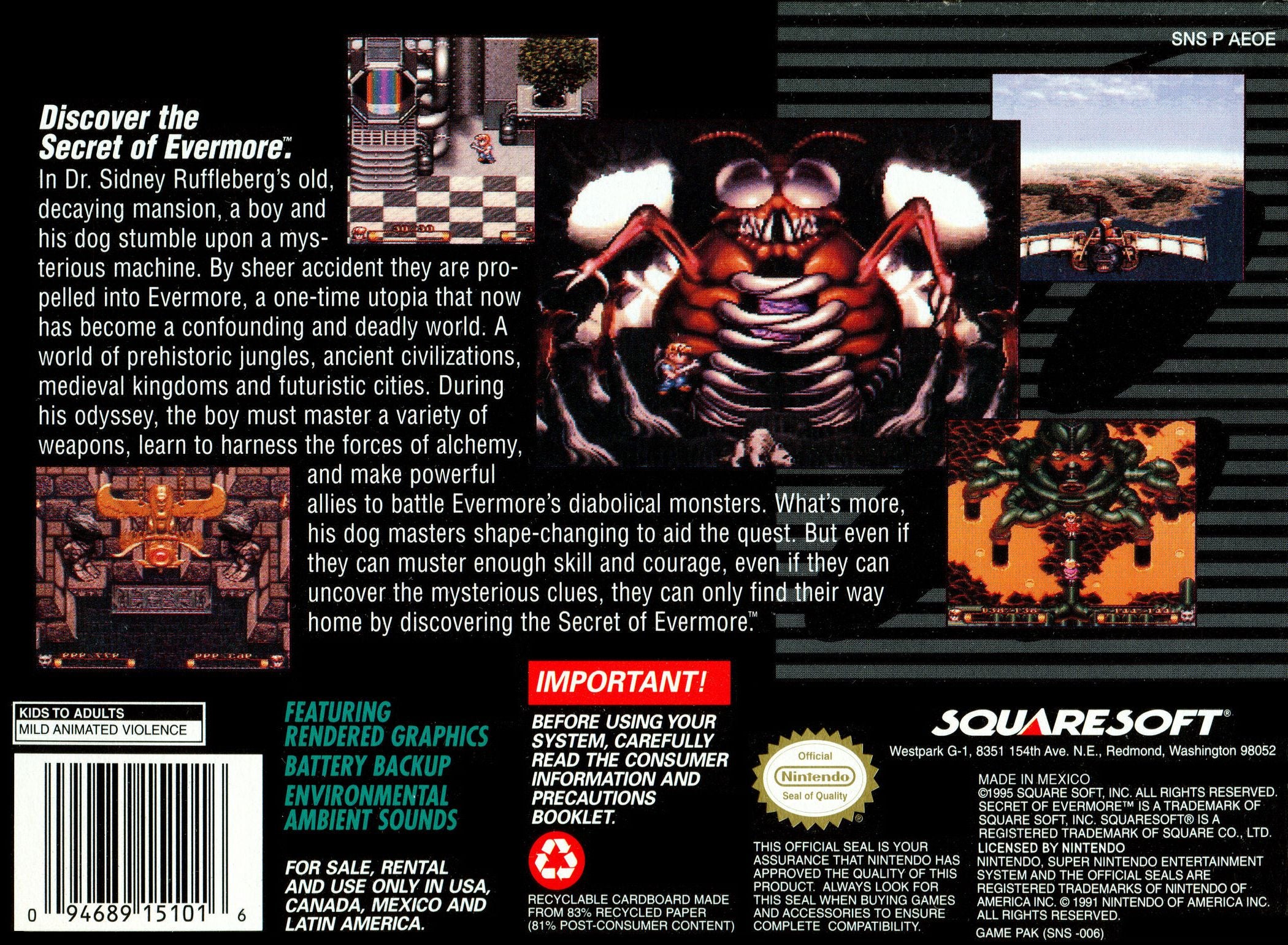 Secret of Evermore - Image 2