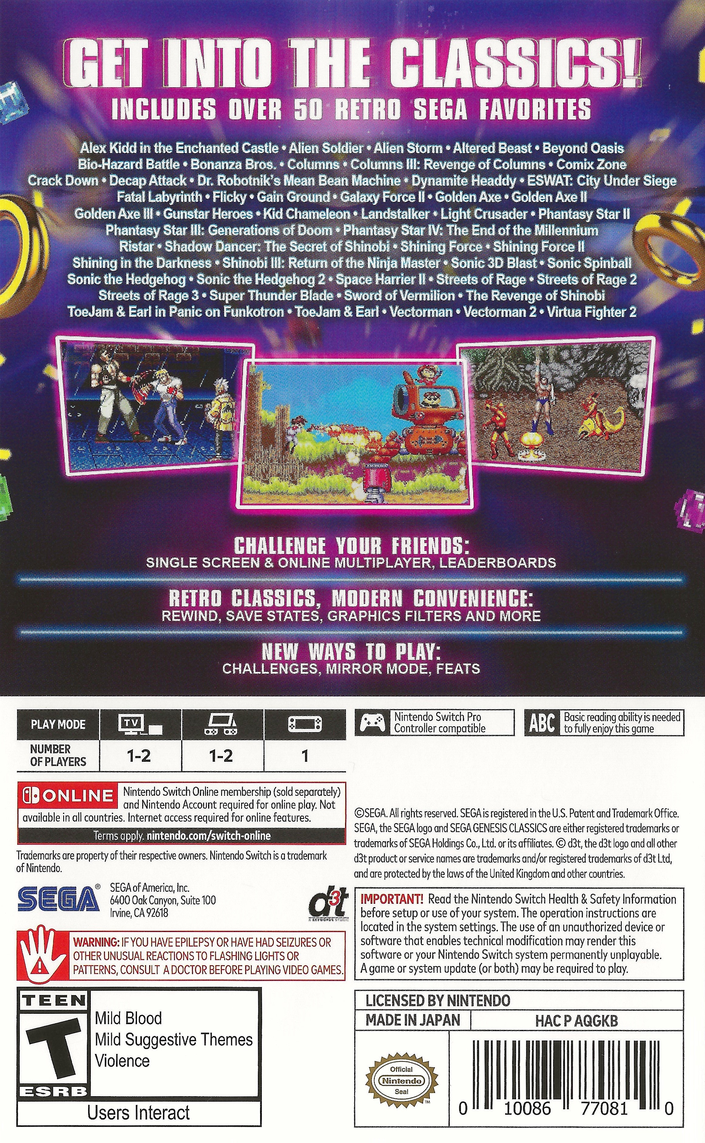 Sega Genesis Classics - Image 2