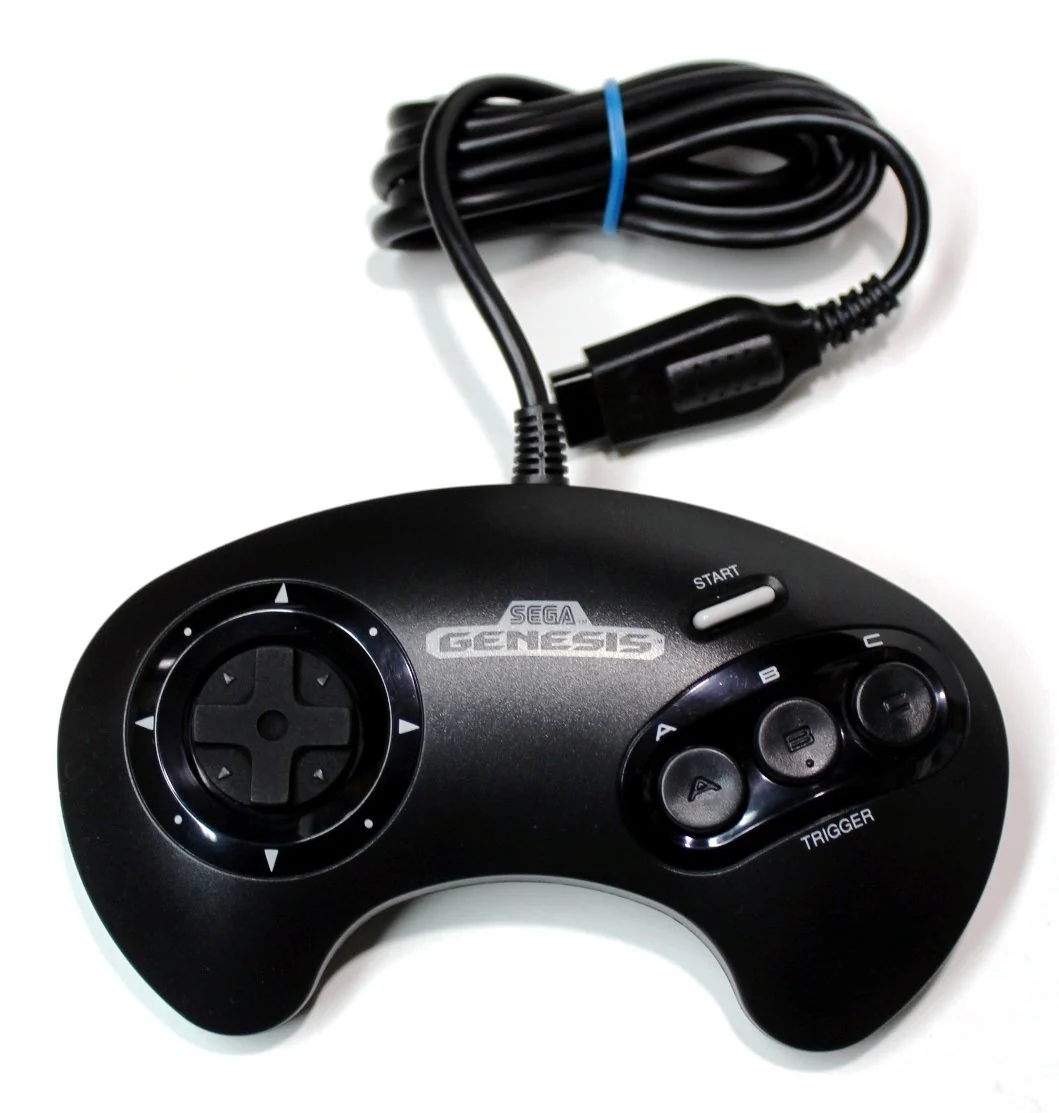 Sega Genesis Fat Original Model 1 Console - Black - Image 3
