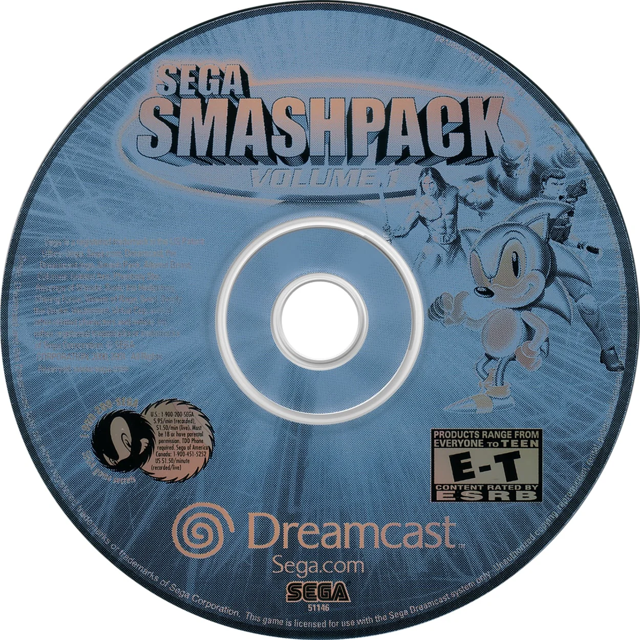 Sega Smash Pack Volume 1 - Image 3