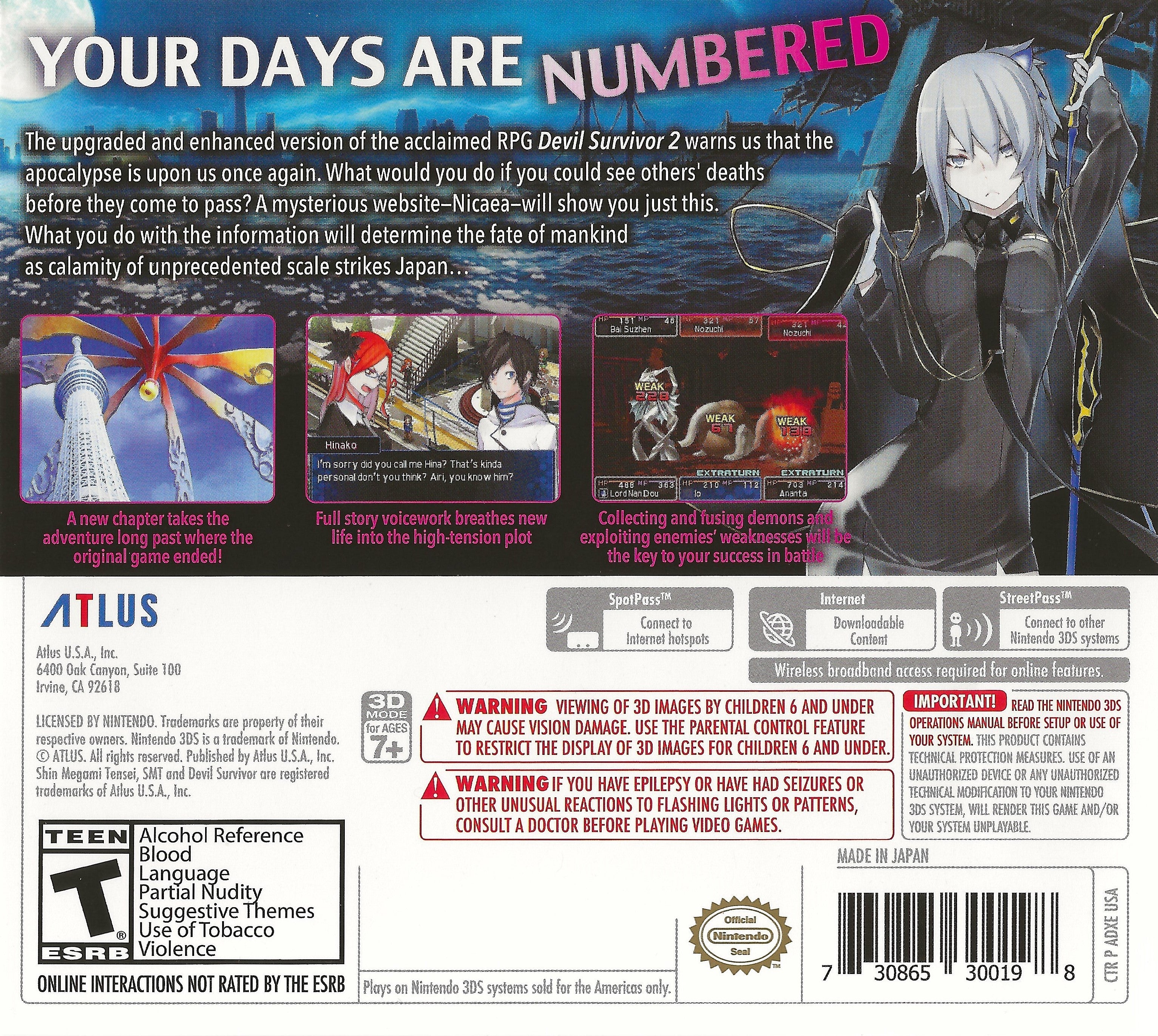 Shin Megami Tensei: Devil Survivor 2 Record Breaker - Image 2
