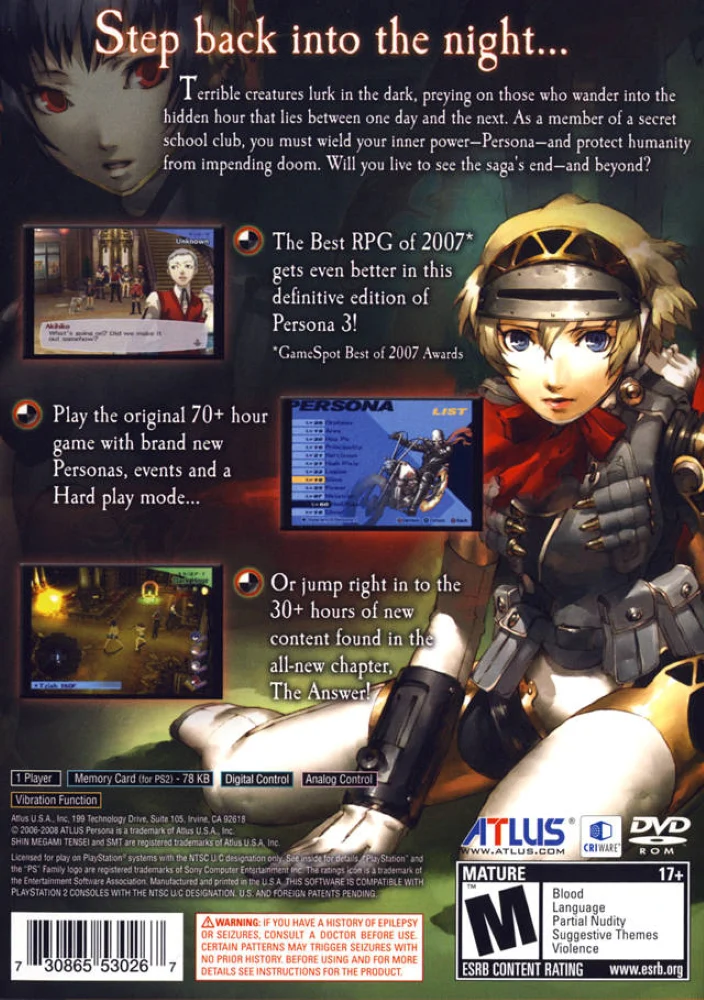 Shin Megami Tensei: Persona 3 FES - Image 2