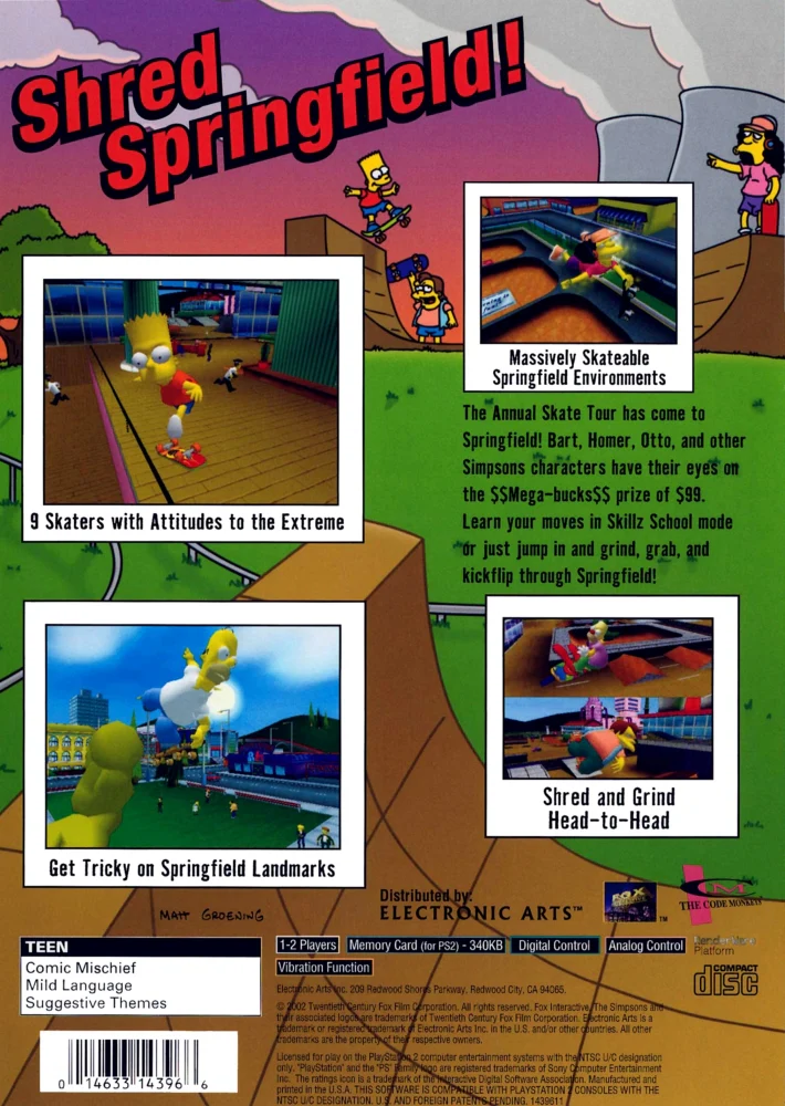 The Simpsons Skateboarding - Image 2