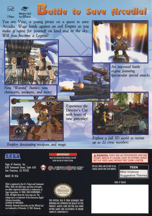 Skies of Arcadia: Legends - Image 2