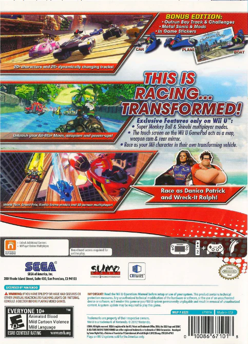 Sonic & All-Stars Racing Transformed - Image 2