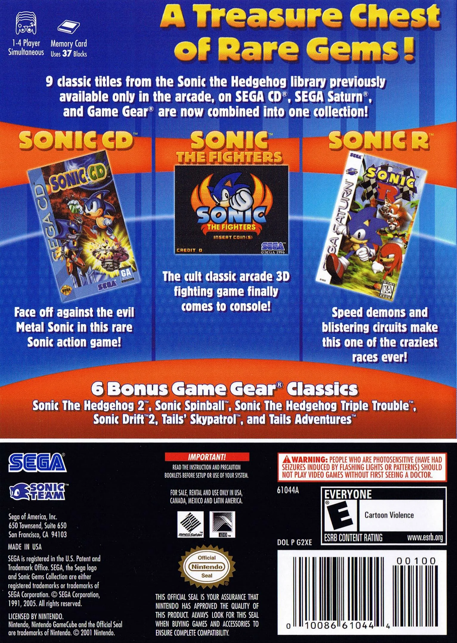 Sonic Gems Collection - Image 2