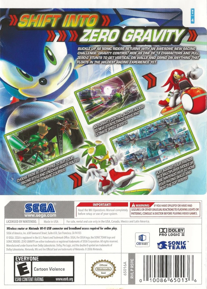 Sonic Riders Zero Gravity - Image 2