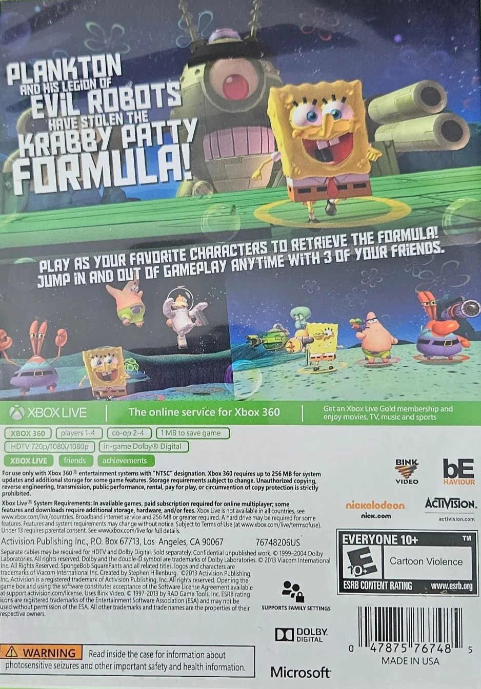 SpongeBob SquarePants: Plankton's Robotic Revenge - Image 2
