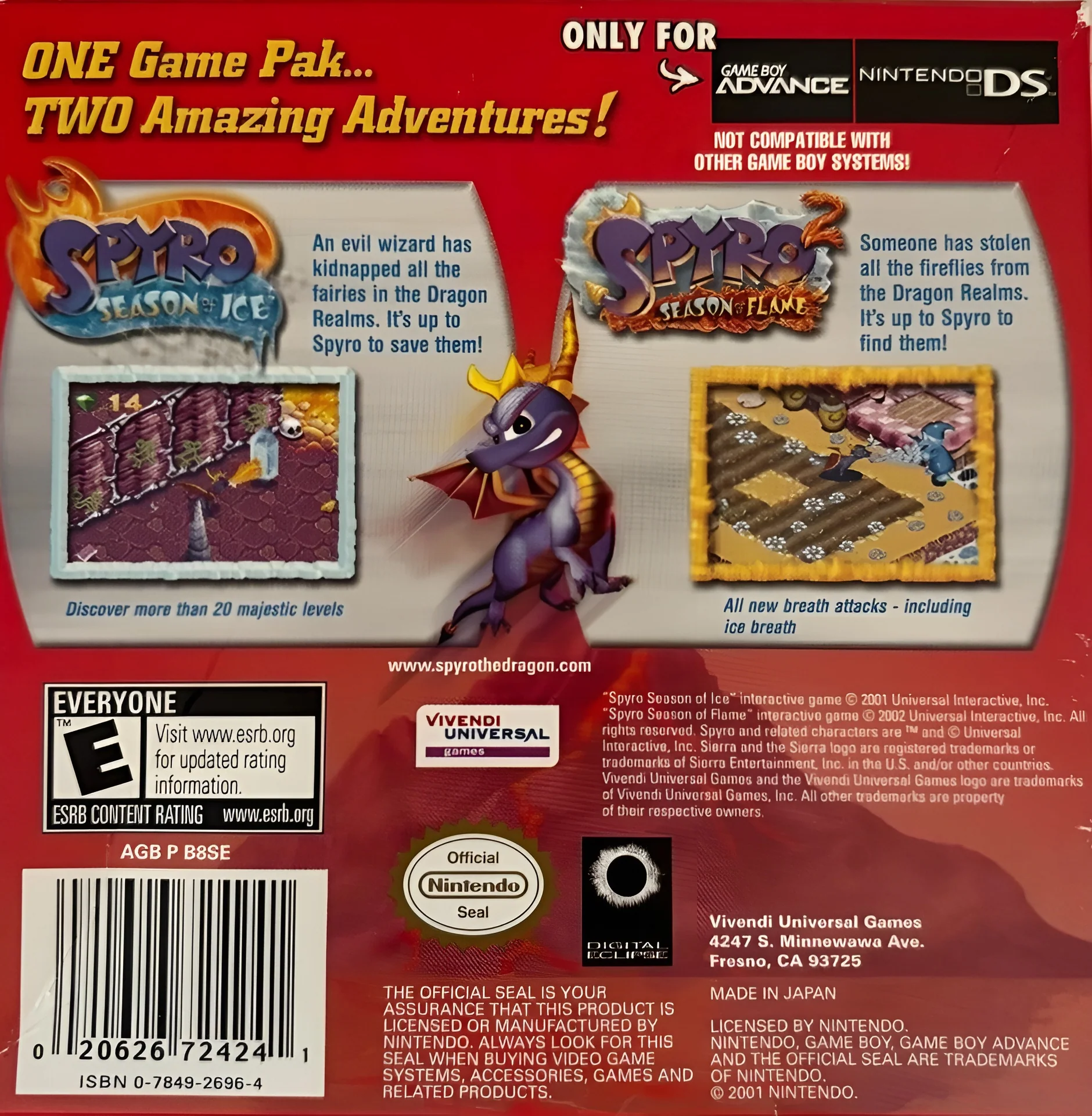 Spyro Superpack: Season of Ice & Season of Flame - Image 2