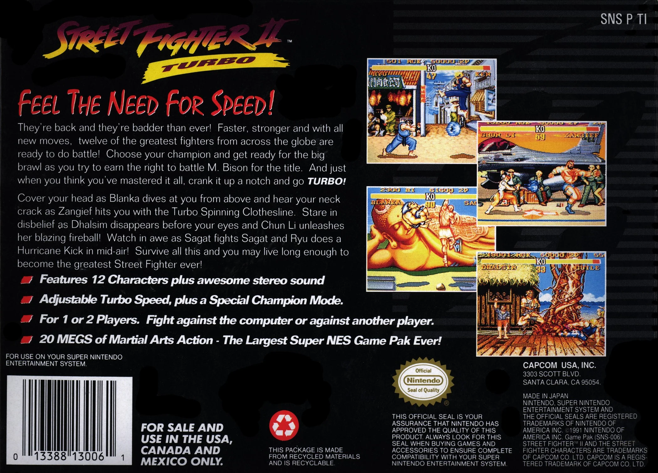 Street Fighter II Turbo - Image 2