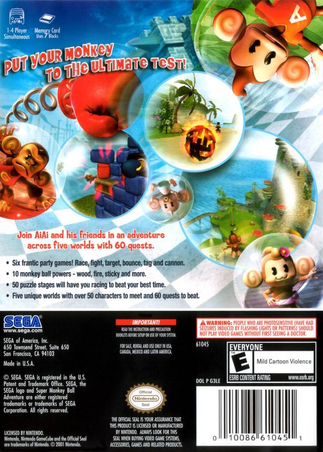 Super Monkey Ball Adventure - Image 2