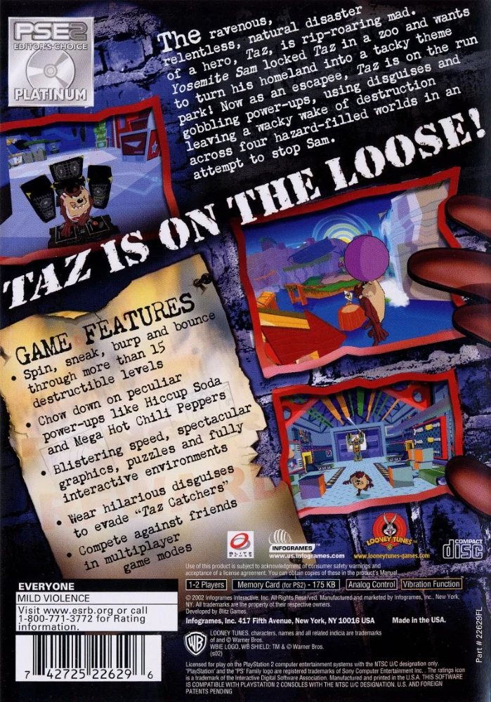 Taz Wanted - Image 2