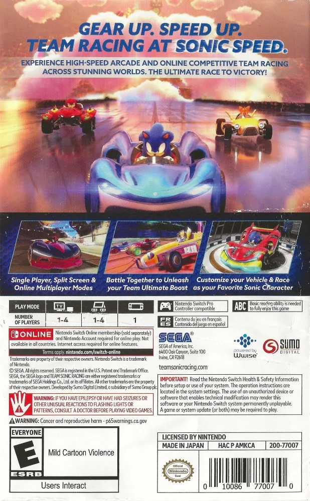 Team Sonic Racing - Image 2