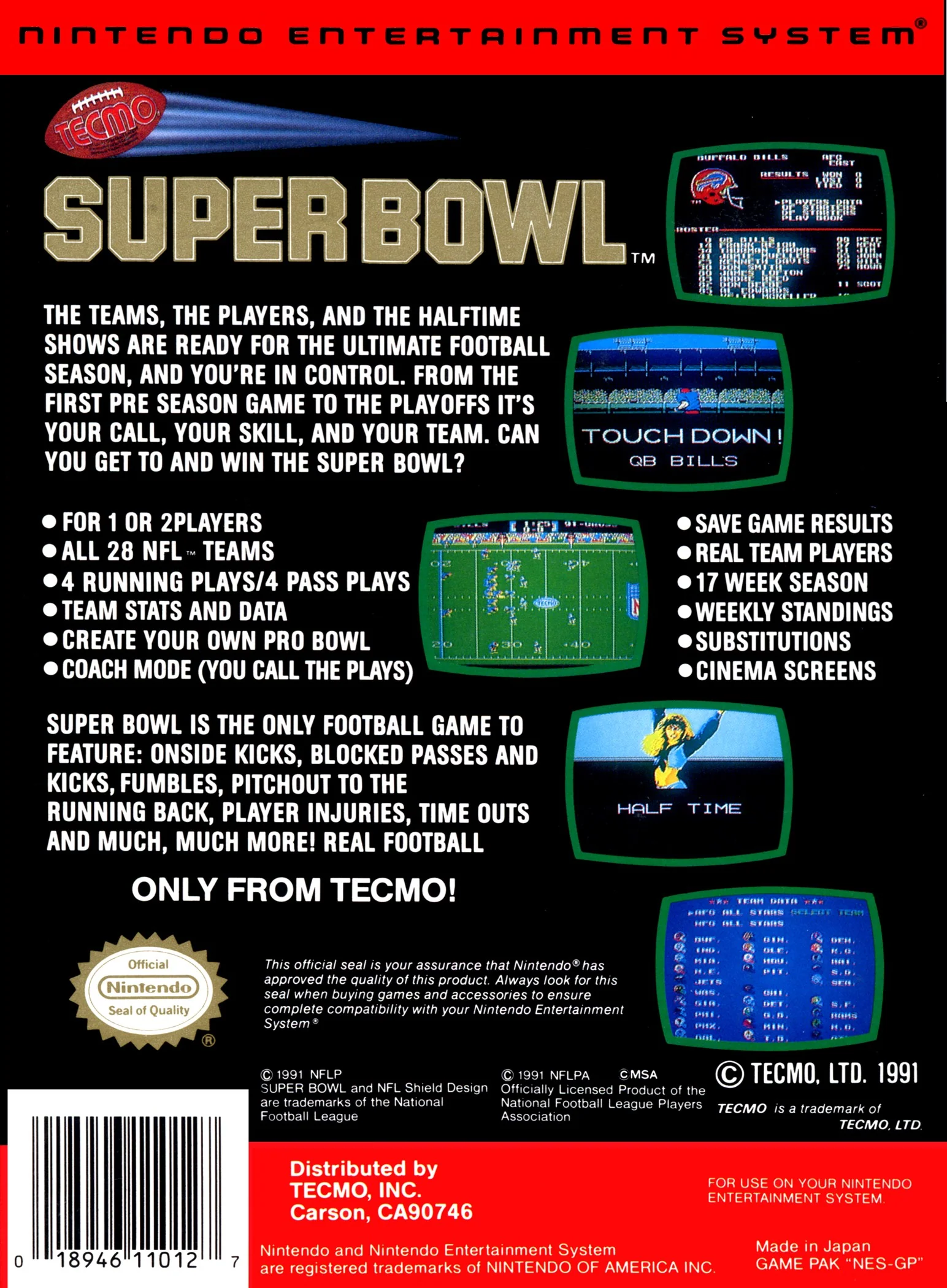 Tecmo Super Bowl - Image 2