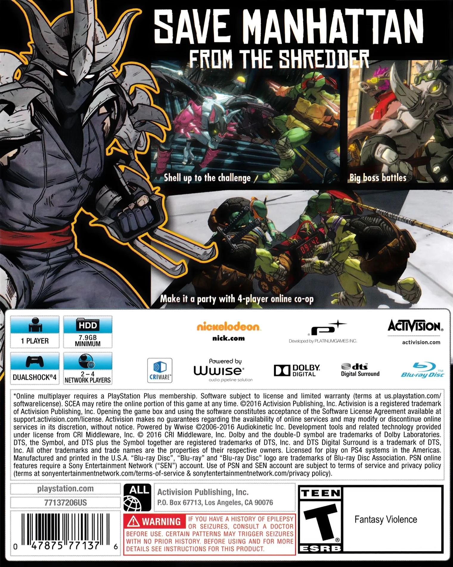 Teenage Mutant Ninja Turtles Mutants in Manhattan - Image 2