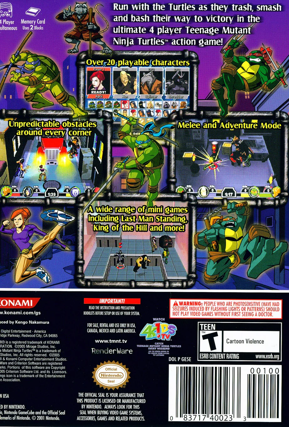 TMNT Mutant Melee - Image 2