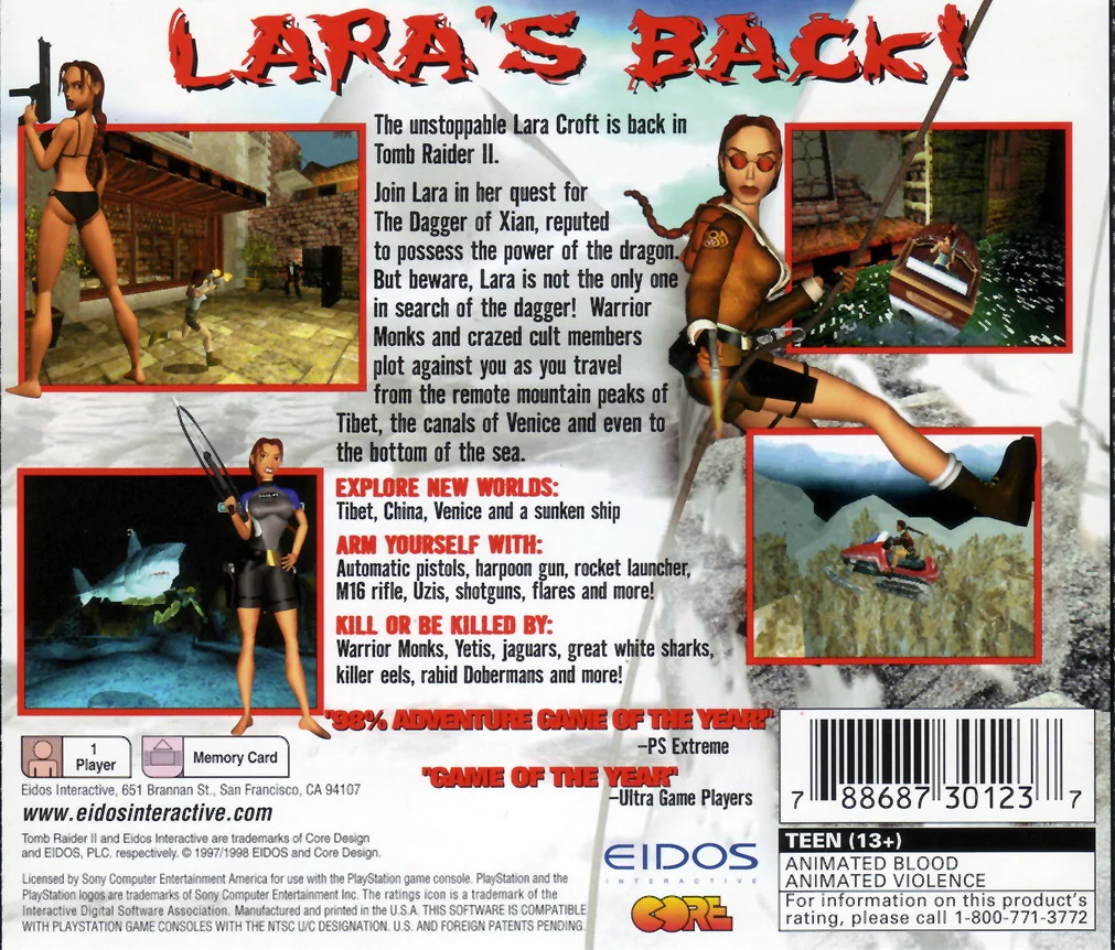 Tomb Raider II: Starring Lara Croft - Image 2