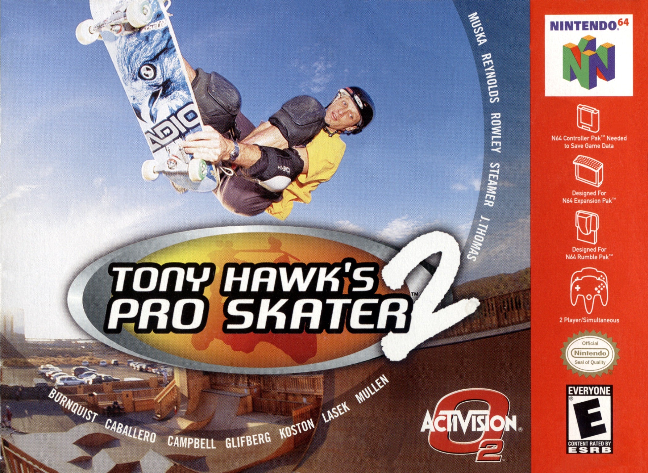 Tony Hawk Pro Skater 2 - Nintendo 64