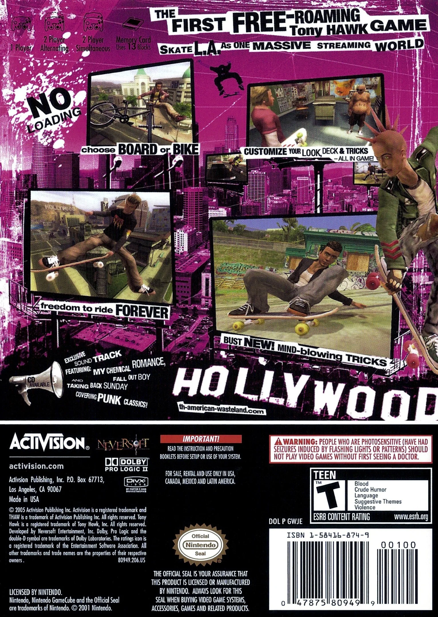 Tony Hawk's American Wasteland - Image 2