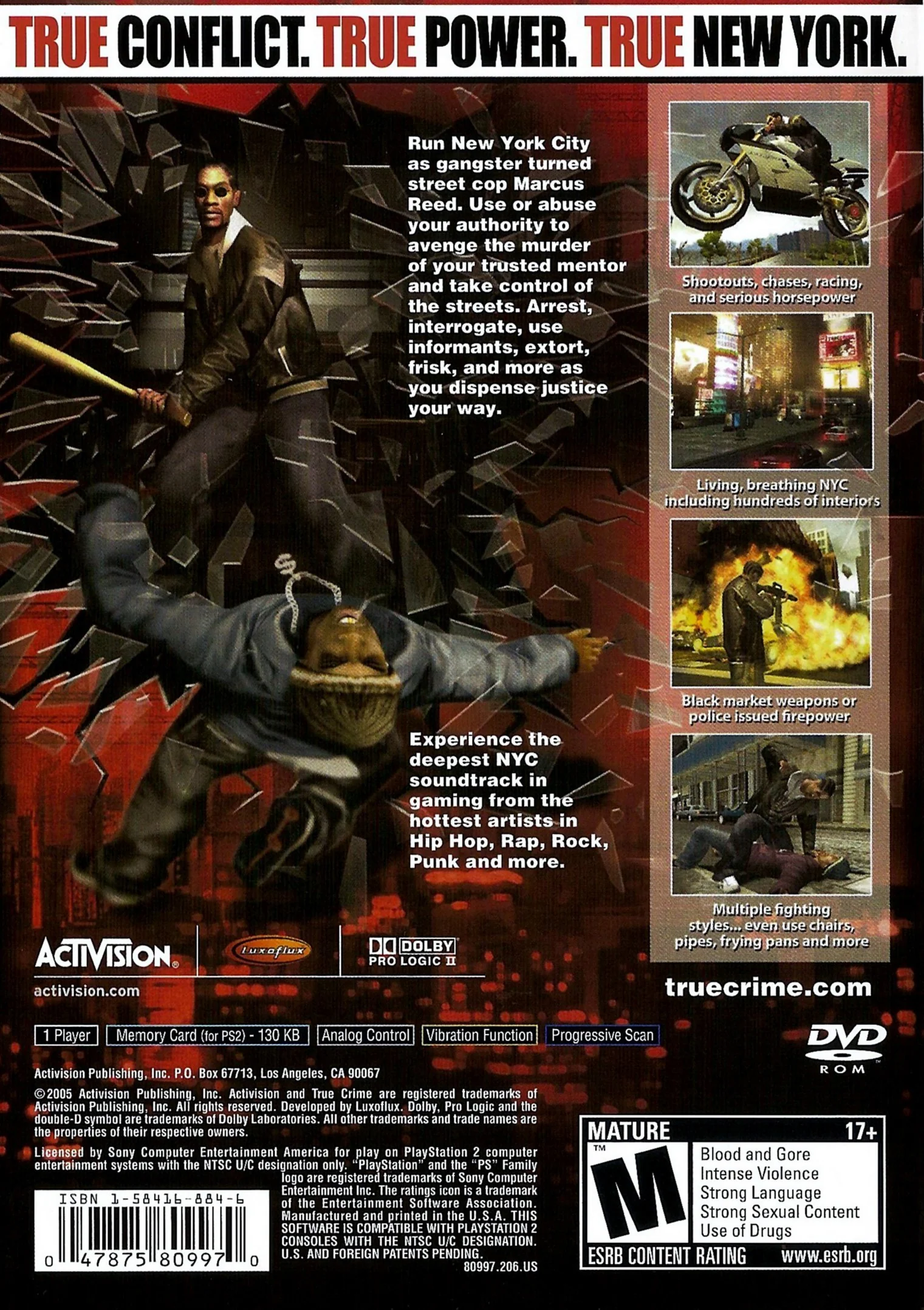 True Crime: New York City - PlayStation 2 - Image 2