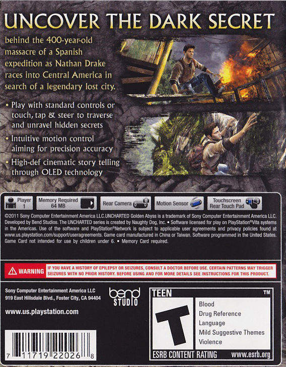 Uncharted: Golden Abyss - Image 2