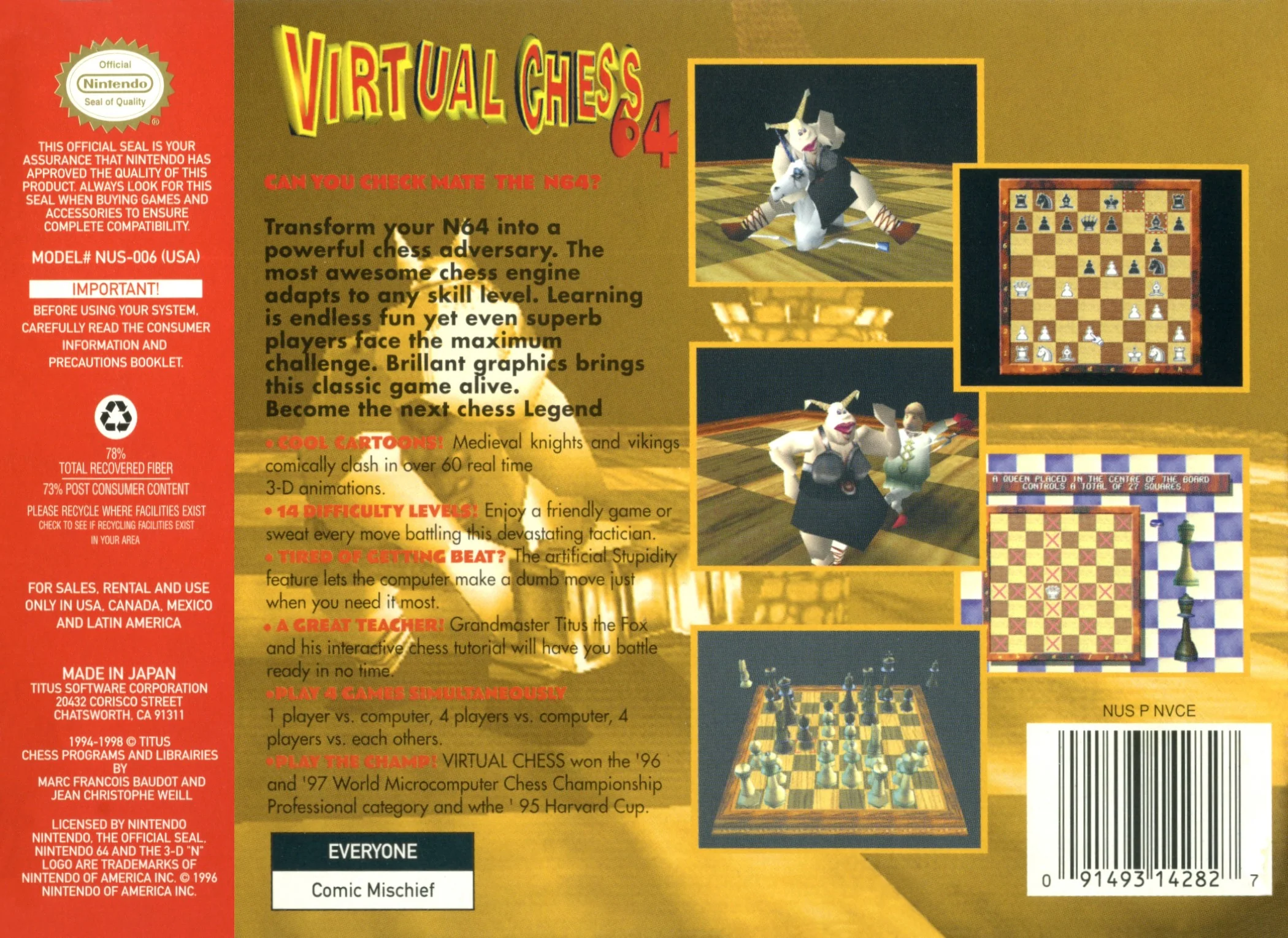 Virtual Chess 64 - Image 2
